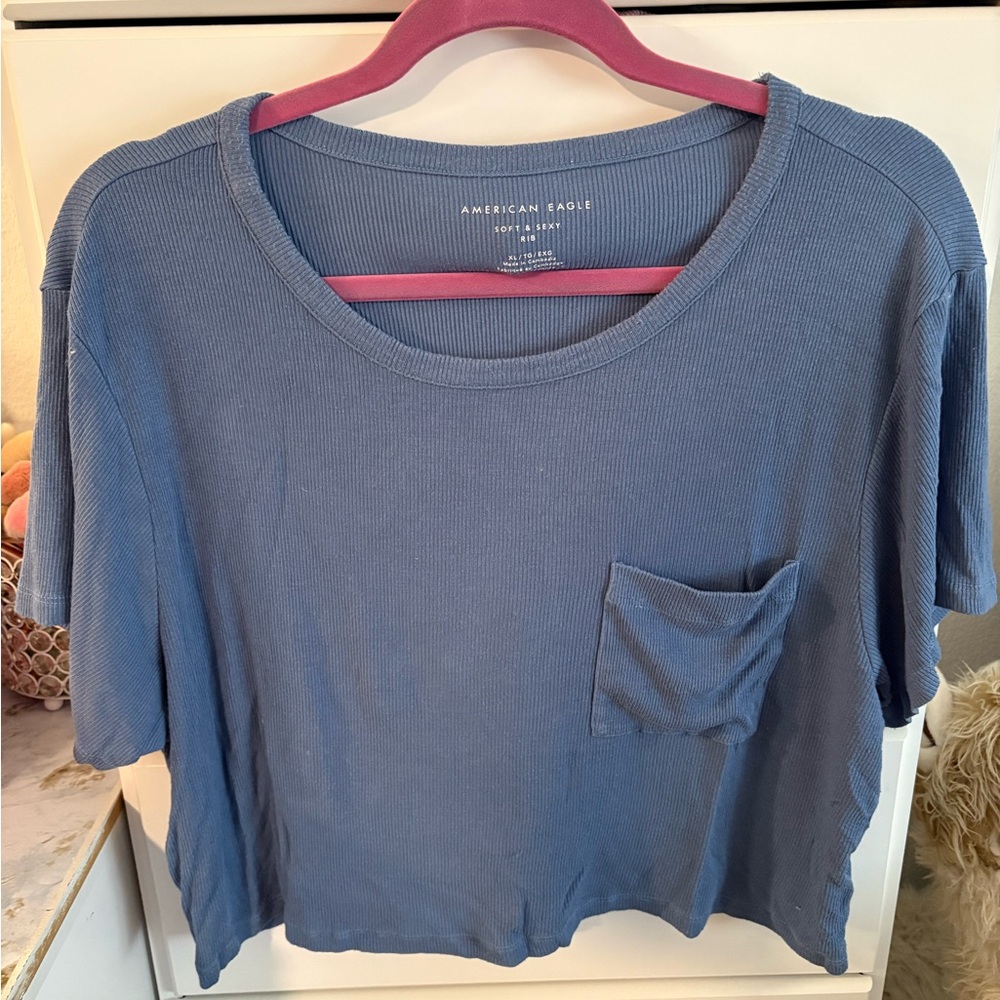 American Eagle Crop Top